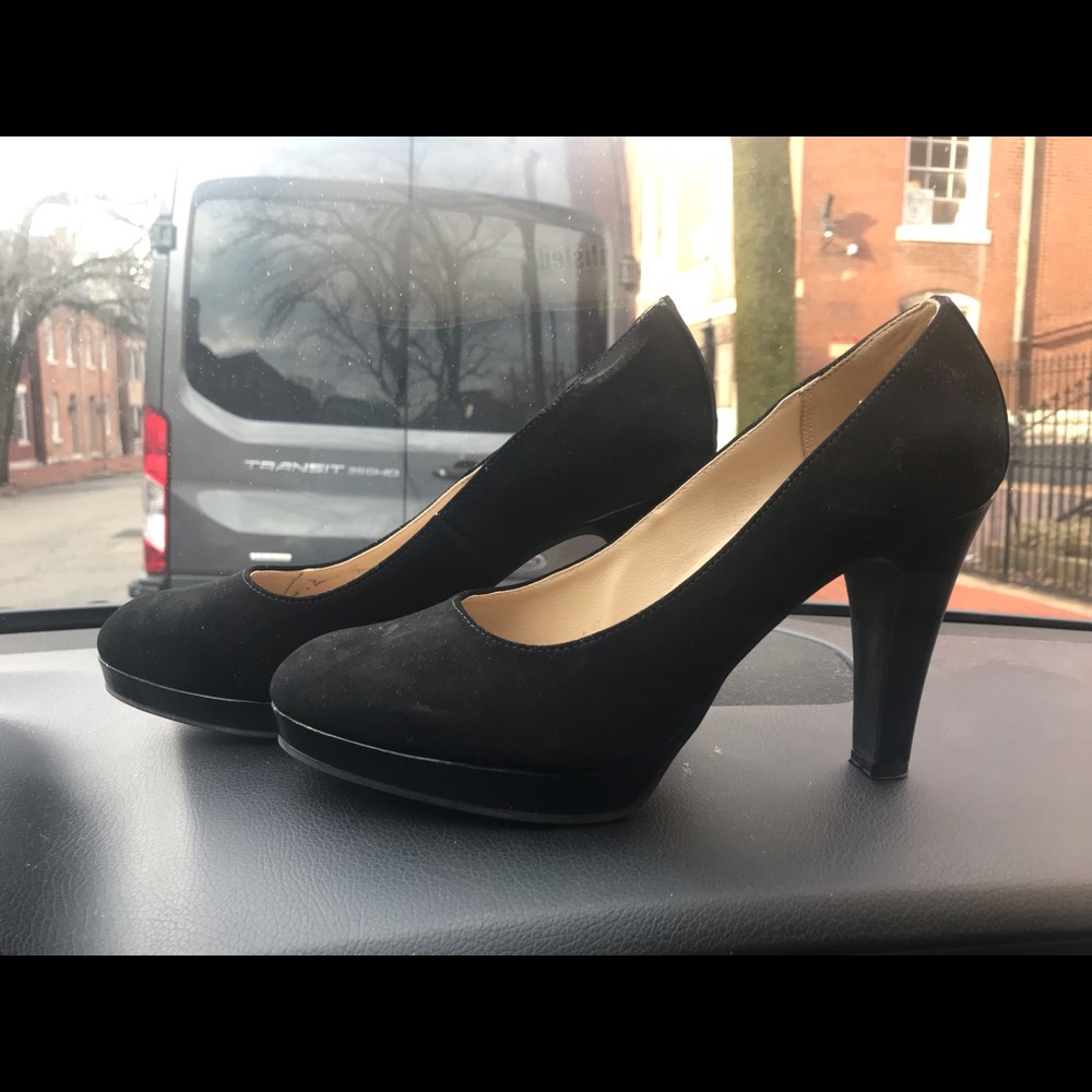 Black Unlisted Heels